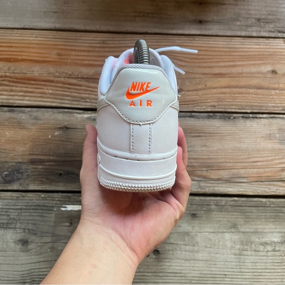 Women Nike Air Force One 1 Pink Foam Shoes Sneakers - Picture 5 of 8